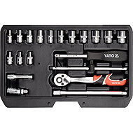 YATO 1/4" 20 pcs YT-14491 - Socket Wrench Set