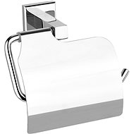 Quad Chrome Toilet Paper Holder with  Cover - Toilet Paper Holder