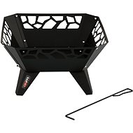 Lund Garden fireplace steel 52cm - Fireplace