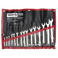 Yato 15-Piece Combination Spanner Set, 6-27mm, CrV6140 - Wrench Set