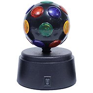CMP LA9619 Rotating disco ball with light effects, black - Disco Ball