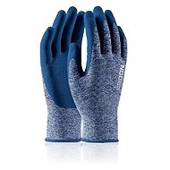 Adron Arbeitshandschuhe getaucht Nature Touch, blau - Arbeitshandschuhe