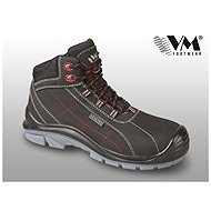 Vm Footwear Obuv kotníková bezpečnostní celokožená OXFORD 5130-S3 NON METALIC - Munkacipő