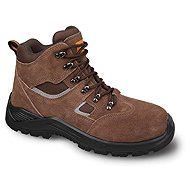 VM FOOTWEAR Kotníková kožená v kombinaci s textilem San Marino 3170-O1 - Work Shoes
