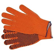 VOREL Rukavice pracovní bavlněné červené - Work Gloves