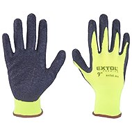 Extol Premium 8856645 Rukavice nylonové, bezešvé, polomáčené v latexu - Work Gloves