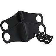 Komfortní rouška s drátkem 5 ks černá - Surgical Mask