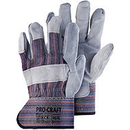 Procraft Pracovní rukavice kombinované kožené, GL-L11 - Work Gloves