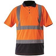 Tričko reflexní POLO, oranžové, LAHTI PRO - Work T‑Shirt