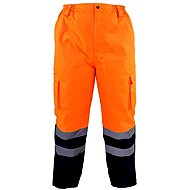Kalhoty zimní reflexní, oranžové - Work Trousers