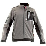 LAHTI PRO Bunda softshellová s kapucí, šedá - Work Jacket