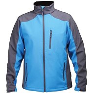 LAHTI PRO Bunda softshellová, tyrkys-šedá - Work Jacket