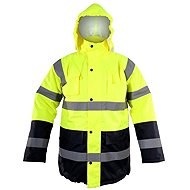 LAHTI PRO Bunda zimní reflexní, žlutá - Work Jacket