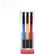 COMIX Economy 0.7mm, BP102R (set of 3), multiple colours - Ballpoint Pen