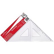 CONCORDE Triangle with Line, Transparent - Ruler