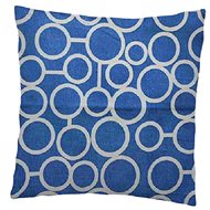 Kaptan Cushion Circles blue 40×40 cm - Pillow