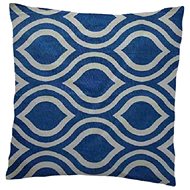 Kaptan Pillow Geometry blue 1 - 40×40 cm - Pillow