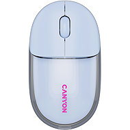 CANYON OnClick 24 BT/ Wireless Transparent/Blue - Mouse