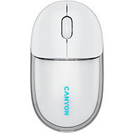 CANYON OnClick 24 BT/ Wireless Transparent/White - Mouse