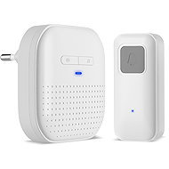 CONNECT IT DOORBELL wireless plug-in doorbell, white - Doorbell