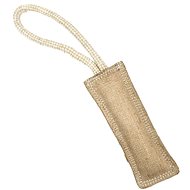 COBBYS PET Jute walker 20 × 7 cm dog toy - strap 18 cm - Dog leash