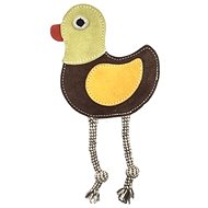 Cobbys Pet Chicken 25 × 14 cm rope and natural leather - Dog Toy
