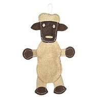Cobbys Pet Ovečka 20 × 12cm přírodní kůže - Dog Toy
