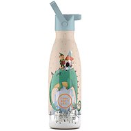 Cool Bottles Kids Dragon Dreams triple layer 350 ml 3D stainless steel thermo bottle - Thermos