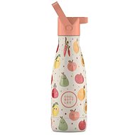 Cool Bottles Kids Fruit Salad triple layer 260 ml 3D stainless steel thermo bottle - Thermos