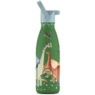 Cool Bottles Kids Jurassic Era triple layer 350 ml 3D stainless steel thermo bottle - Thermos