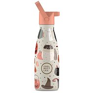 Cool Bottles Kids stainless steel thermo bottle Kids Trick or Treat triple layer 260 ml 3D - Thermos