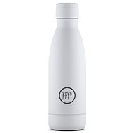 Cool Bottles stainless steel thermo bottle Mono White triple layer 350 ml - Thermos