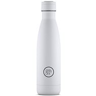 Cool Bottles stainless steel thermo bottle Mono White triple layer 500 ml - Thermos