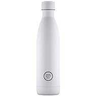 Cool Bottles stainless steel thermo bottle Mono White triple layer 750 ml - Thermos