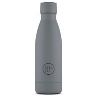 Cool Bottles stainless steel thermo bottle Pastel Grey triple layer 350 ml - Thermos