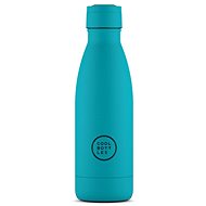 Cool Bottles stainless steel thermo bottle Vivid Turquoise triple layer 350 ml - Thermos