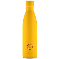 Cool Bottles stainless steel thermo bottle Vivid Yellow triple layer 750 ml - Thermos