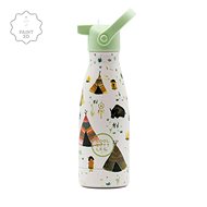 Cool Bottles Kids 3D Indian Tribe, triple layer, 260 ml - Drinking Bottle