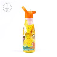 Cool Bottles Kids 3D Jungle Park, triple layer, 260 ml - Drinking Bottle