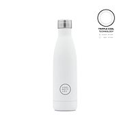 Cool Bottles Mono White, triple layer, 500 ml - Drinking Bottle