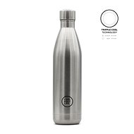 Cool Bottles New Metallic Silver, triple layer, 750 ml - Drinking Bottle