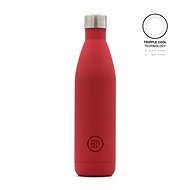 Cool Bottles Vivid Red, triple layer, 750 ml - Drinking Bottle