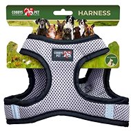 COBBYS PET Mesh vest harness grey S 36-41 cm - Harness