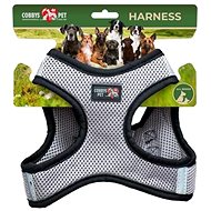 COBBYS PET Mesh vest harness grey M 41 - 48 cm - Harness