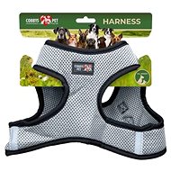 COBBYS PET Mesh vest harness grey L 48 - 58 cm - Harness