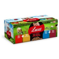 COBBYS PET Lucat XXL box - Chicken, beef, liver, fish, 40 × 100 g - Cat Food Pouch