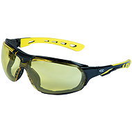 Cofra MODULAR CARE E018-B120, yellow visor - Safety Goggles