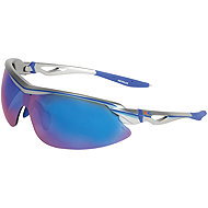 Cofra REVOLUX E026-B110, blue mirrored lens - Safety Goggles