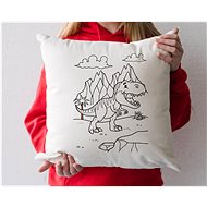 CoolKousky Pillowpainting dinosaur - Pillowcase