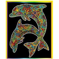 colourvelvet velvet picture - dolphin - Colouring Book